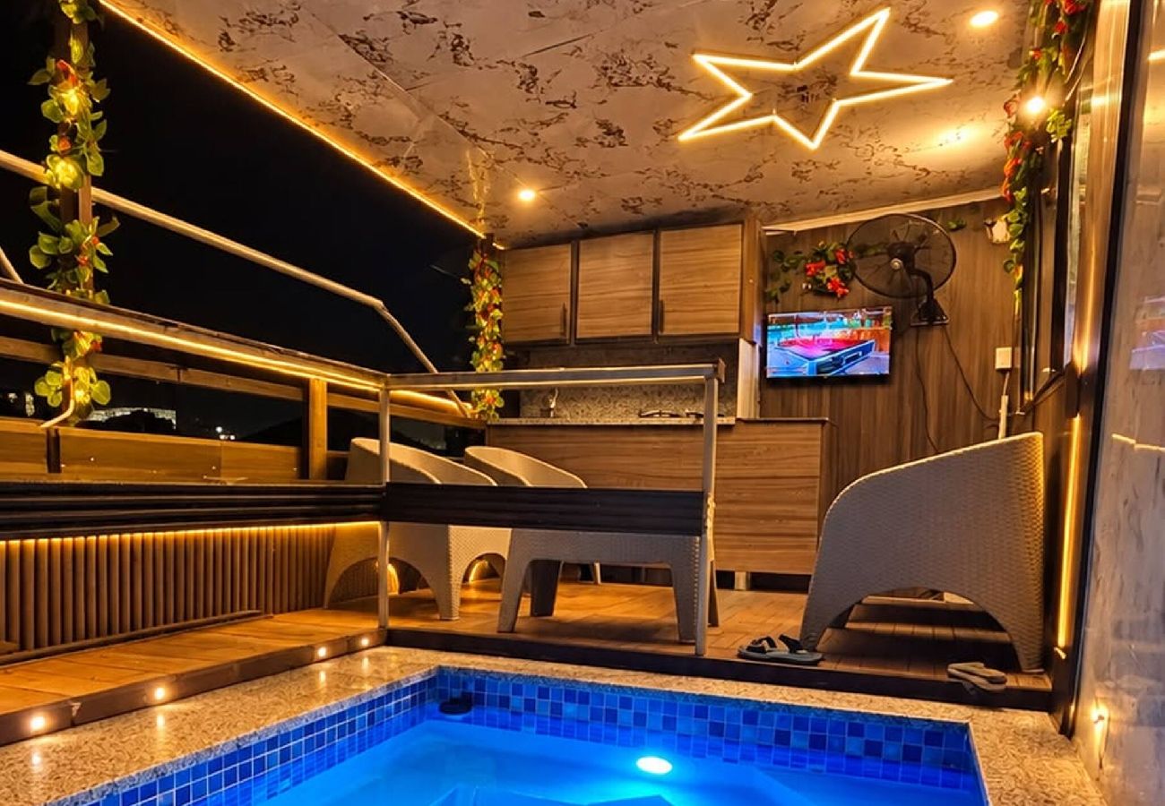 Apartment in Santo Domingo Este - Modern 1BR with Jacuzzi Access