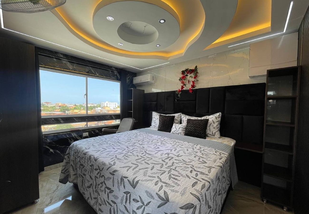 Apartment in Santo Domingo Este - Panoramic View 2BR with Jacuzzi Access