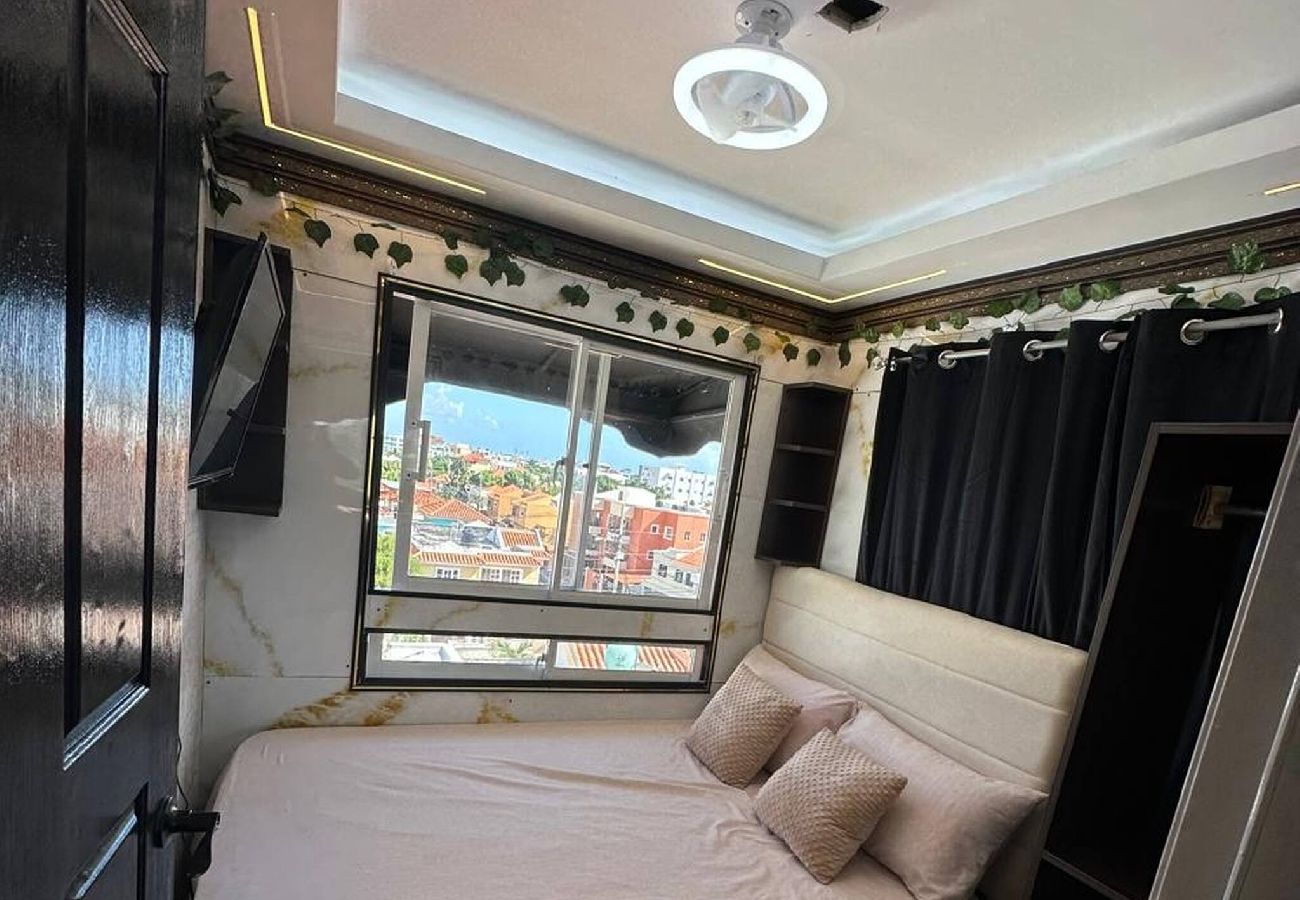 Apartment in Santo Domingo Este - 2BR Apartment with Balcony and Jacuzzi Access